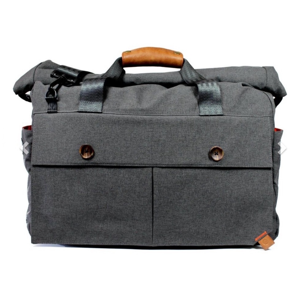 PKG Rolltop Duffle - Dark Grey